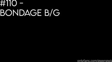 Gwengwiz, Tied-Up Bondage Hardcore Fucked Onlyfans Video Leaked