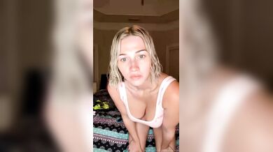 Spencer Nicks, Oiled Up Big Tits Babe Livestream Tease Onlyfans Video Leaked