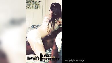 Hotwife Sweet Surrender, SweetSurrenderBBC, Cheating Hotwife First Creampie From Riding a BBC Onlyfans Video Leaked