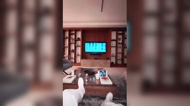 Waifumiia, Therealbrittfit, Two Blonde Sluts Fucking A Big Cock In The Living Room Onlyfans Video Leaked