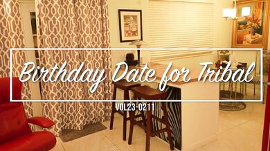 Tribal Makes Hotwife Squirt For Birthday