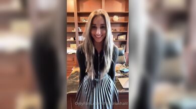 Christina Khalil, Fucking A Big Black Dildo Roleplay Onlyfans Video Leaked