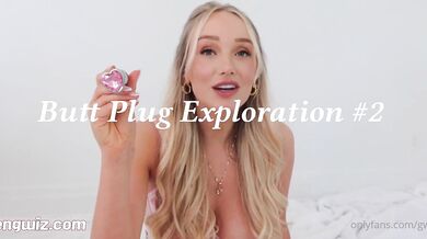 Gwengwiz, Trying Out Her Bling Buttplug And Dildo Riding Onlyfans Video Leaked