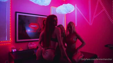 Kristen Hancher, Four Lesbian Sluts Group Fuck Onlyfans Video Leaked