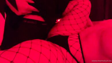 Momokun, Cult Fucking In Her Fishnet Stockings Onlyfans Video Leaked