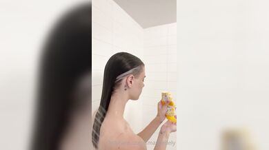 Ashley Matheson, Naked Shower Tease Onlyfans Video Leaked