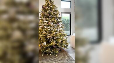 Claire Stone, Sexy Green Lingerie Christmas Striptease Onlyfans Video Leaked