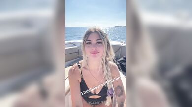 Kittiebabyxxx, Outdoor Boat Blowjob Pov Onlyfans Video Leaked