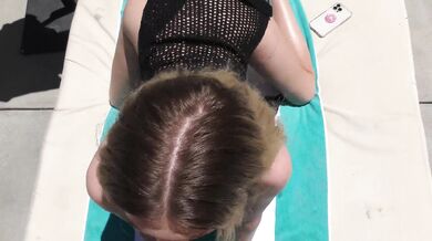 Milakittenx, Poolside Creampie Sex Onlyfans Video Leaked