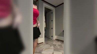 Christina Khalil, Bedtime Short Skirt Tease Onlyfans Video Leaked