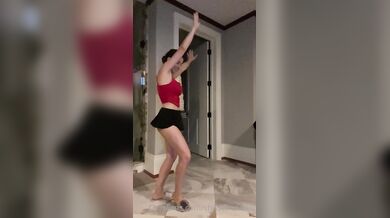 Christina Khalil, Bedtime Short Skirt Tease Onlyfans Video Leaked