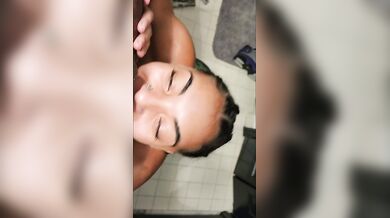 Zerella skies × DickDrainers - bathroom bbc worship