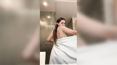 Megnutt02, After Shower Wet Big Natural Tits Tease Onlyfans Video Leaked