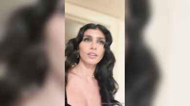 Mia Khalifa, Striping From Her Black Dinner Dress Onlyfans Video Leaked