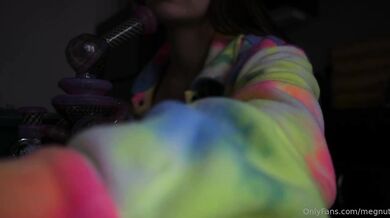 Megnutt02, Smoking A Weed Bong And Naked Big Tits Tease Onlyfans Video Leaked