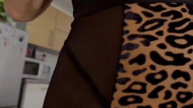 Anna Zapala, Sexy See-Through Lingerie Try-On-Haul In The Kitchen Onlyfans Video Leaked