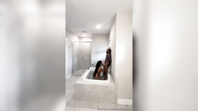 Touchmoneyv, Black Bull Doggystyle Fucking An Ebony Slut In The Bathroom Onlyfans Video Leaked