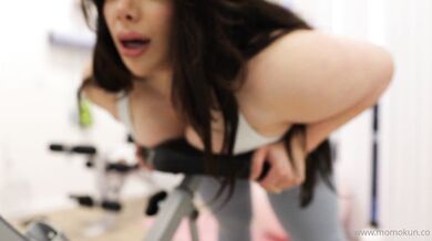 Momokun, Dildo Play In Her Tight Yoga Pants Onlyfans Video Leaked