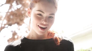 Sabrina Lynn, Flashing Her Naked Perky Tits In Her See-Through Shirt Onlyfans Video Leaked