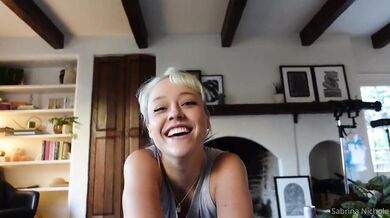 Sabrina Nicole, Blonde Babe Big Cock Blowjob Pov Onlyfans Video Leaked