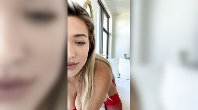 Stefanie Knight, Red See-Through Bodysuit Striptease Onlyfans Video Leaked