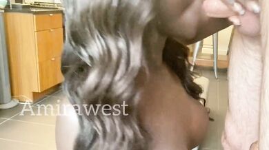 Amira West, Black Beauty Sucking A Bwc In The Kitchen Onlyfans Video Leaked