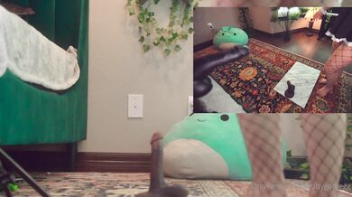 Bigtittygothegg, Riding A Black Dildo In Her Fishnet Maid Cosplay Onlyfans Video Leaked