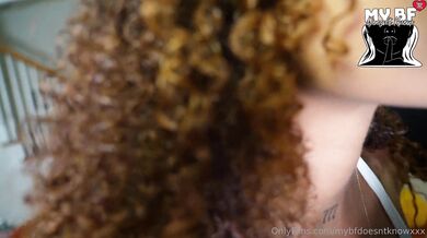 Hannah Marie, Curly Hair Cheating Girlfriend Pawg Ass Riding A Big Cock Onlyfans Video Leaked
