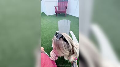 Shadesofanastasia, Sucking A Mean Big Cock In The Backyard Onlyfans Video Leaked