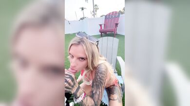 Shadesofanastasia, Sucking A Mean Big Cock In The Backyard Onlyfans Video Leaked