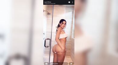 Lyna Perez, Getting Naked And Shower Tease Onlyfans Video Leaked