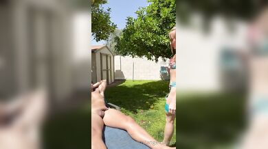Skyiiah, Pawg Ass Teen Getting Creampied In The Backyard Onlyfans Video Leaked