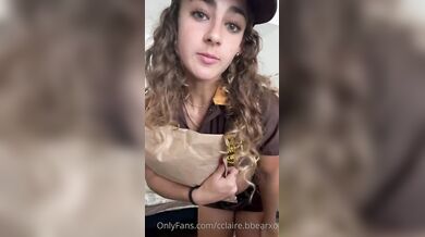 Claire Stone, Ups Delivery Girl Striptease Onlyfans Video Leaked