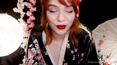 Maimy Asmr, Redhead Geisha Asmr Tease Onlyfans Video Leaked