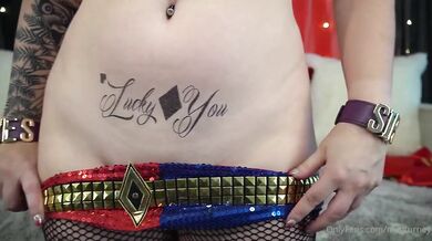 Meg Turney, Horny Harley Quinn In Her Fishnet Pantyhose Onlyfans Video Leaked