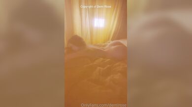 Demi Rose, Teasing Her Hot Naked Booty In Bed Onlyfans Video Leaked