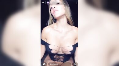 Lyna Perez, Spanking Her Big Ass In The Cinema Room Onlyfans Video Leaked