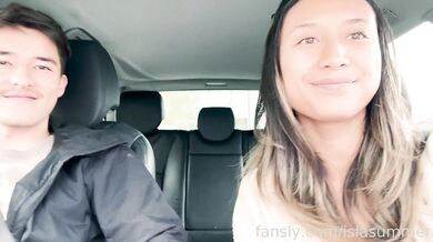 Isla Summer, Horny Couple Car Backseat Sextape Onlyfans Video Leaked