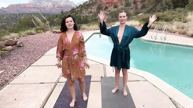 Stella Sedona, Dharma Jones, Hot Yoga Onlyfans Video Leaked