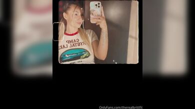 TheRealBritFit, Camp Site Sextape Onlyfans Video Leaked