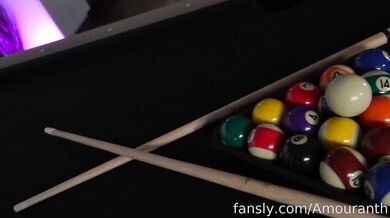 Amouranth, Pool Table Tease Onlyfans Video Leaked