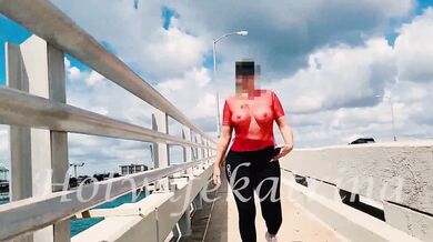 Hotwife katrina - I Didnt Know Boobies Could Cause A Traffic Jam Here