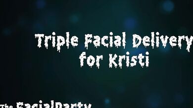 Kristi cream - facial party