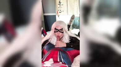 BrandyRenee19, Cosplay Spiderman Fucking Black Cat Homemade Sextape Onlyfans Video Leaked