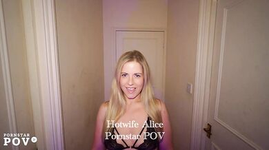 Hotwife alice - Insatiable hotwife fuck fest with BBC Pornstar POV