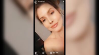 Amanda Cerny, Teasing Her Naked Body In The Bathroom Mirror Onlyfans Video Leaked