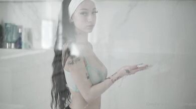 Bhad Bhabie, Wet Lingerie In The Shower Tease Onlyfans Video Leaked