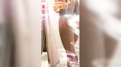 Amanda Cerny, Wet Nakde Tease In The Shower Onlyfans Video Leaked