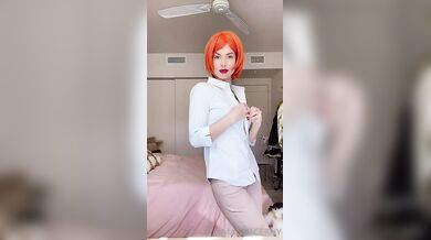 Amanda Cerny, Sexy Lingerie Striptease In Shirt Onlyfans Video Leaked