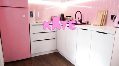 Kate Kuray, Dishwashing Dick Riding In Her Leather Strappy Lingerie Onlyfans Video Leaked